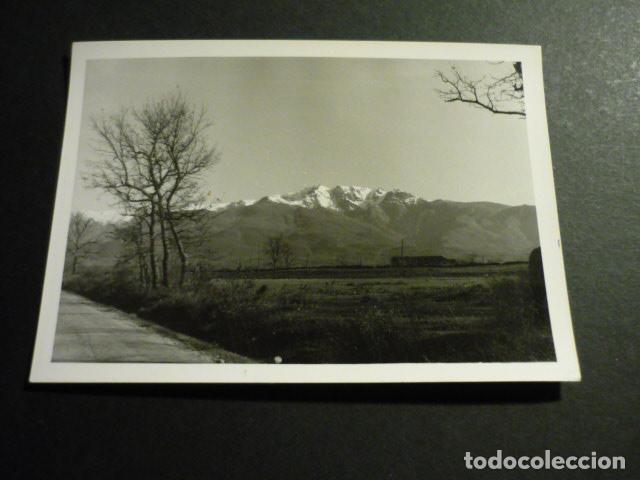 Fotograf&iacute;a antigua: VILLANUEVA DE LA VERA CACERES SIERRA GREDOS DESDE EL RIO TIETAR ANTIGUA FOTOGRAFIA 7,5 X 10,5 CMTS