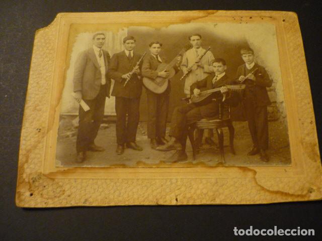 Fotografia antiga: MONTORO CORDOBA GRUPO MUSICAL ANTIGUA FOTOGRAFIA A&Ntilde;OS 20 13 X 18 CMTS
