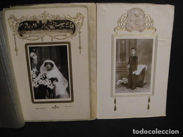 Alte Fotografie: dos fotos de 1&ordf; comunion