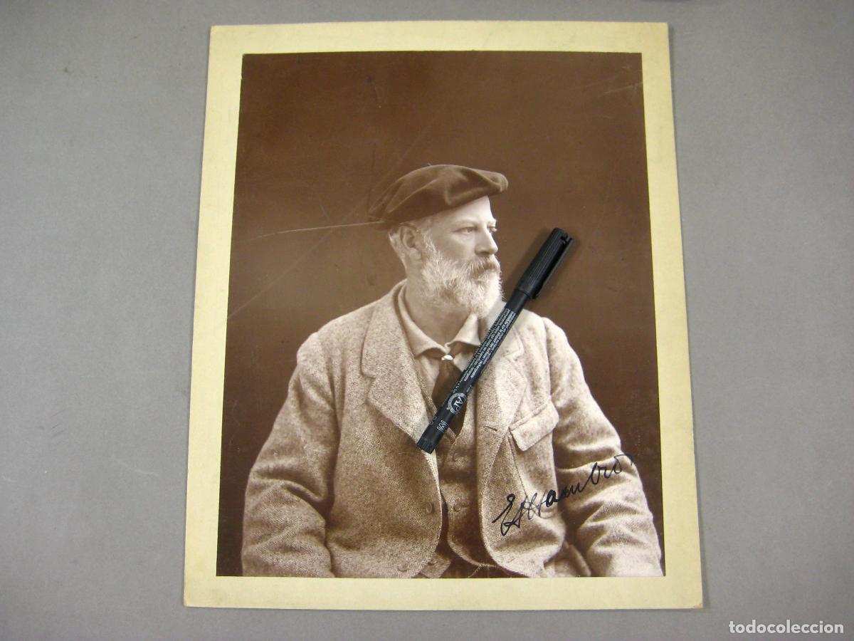 Fotografia antiga: FOTOGRAF&Iacute;A ORIGINAL FIRMADA DEL DIRECTOR DEL BANCO DE INGLATERRA HAMBRO EVERARD ALEXANDER.