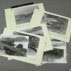 Fotografía antigua: 16 FOTOGRAFÍAS DE SAN SEBASTIAN CON LOS DESASTRES DE LA MAREJADADEL 20 DE ENERO DE 1951 Y TOLOSA