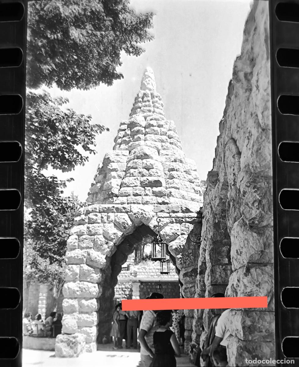 Antique Photography: Antiguo negativo de fotograf&iacute;a. Benasal Castell&oacute;n. A&ntilde;o 1958