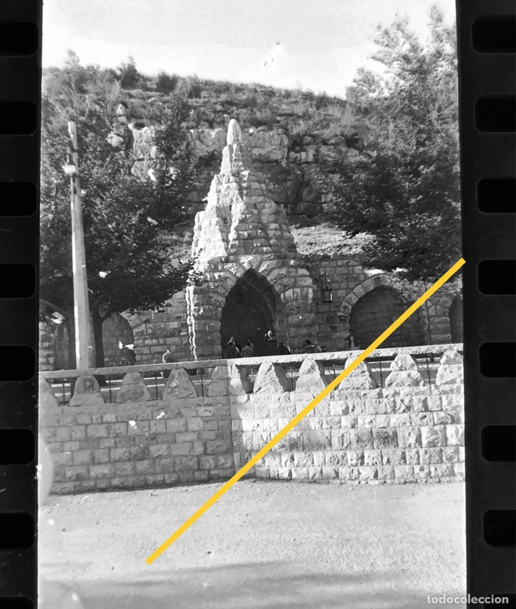 Fotografia antiga: Antiguo negativo de fotograf&iacute;a. Benasal Castell&oacute;n. A&ntilde;o 1958