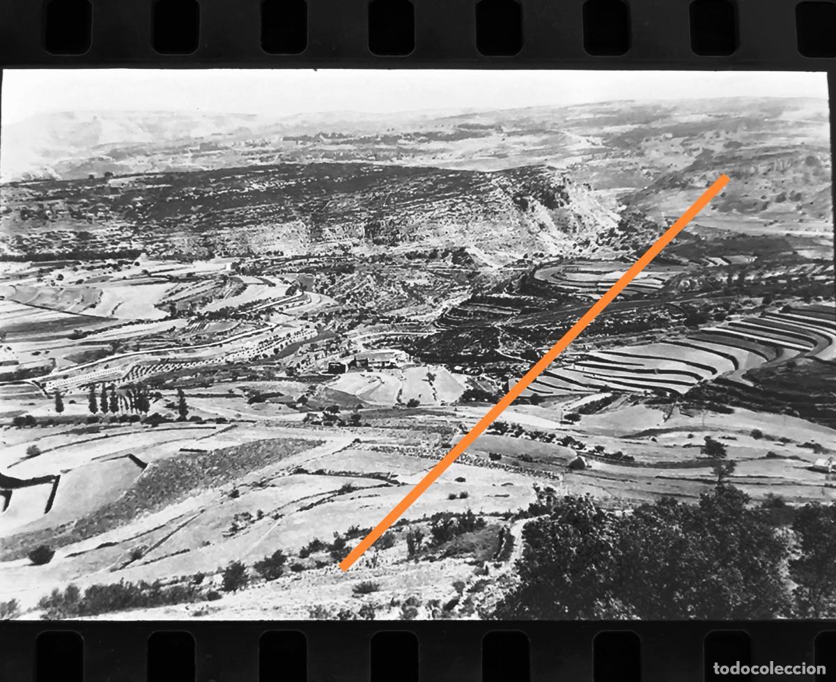 Fotografia antiga: Antiguo negativo de fotograf&iacute;a. Benasal Castell&oacute;n. A&ntilde;o 1958