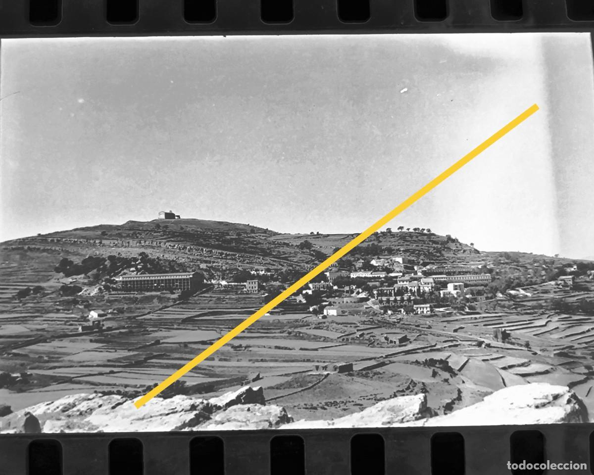 Fotografia antiga: Antiguo negativo de fotograf&iacute;a. Benasal Castell&oacute;n. A&ntilde;o 1958