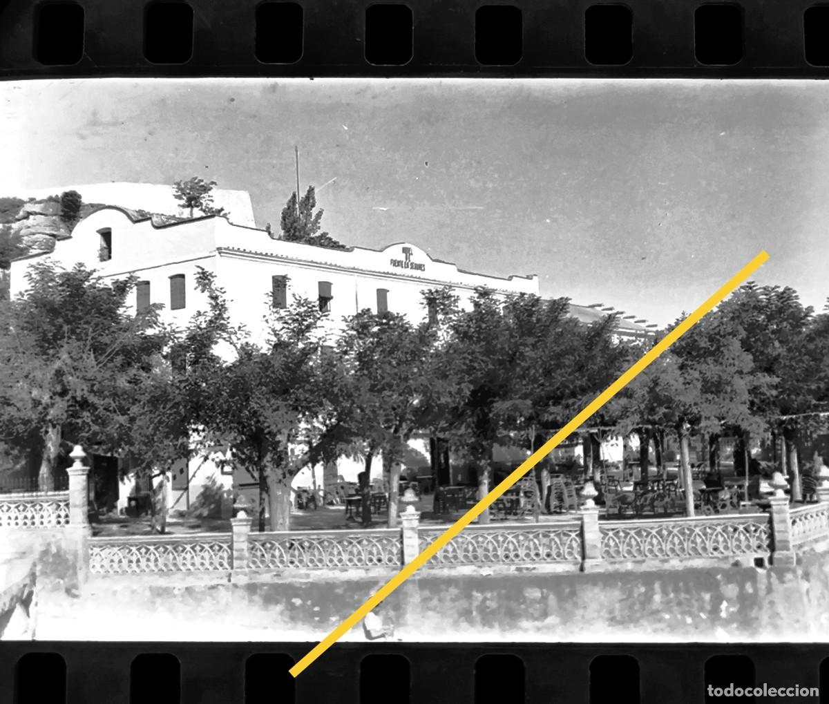 Fotografia antiga: Antiguo negativo de fotograf&iacute;a. Benasal Castell&oacute;n. A&ntilde;o 1958