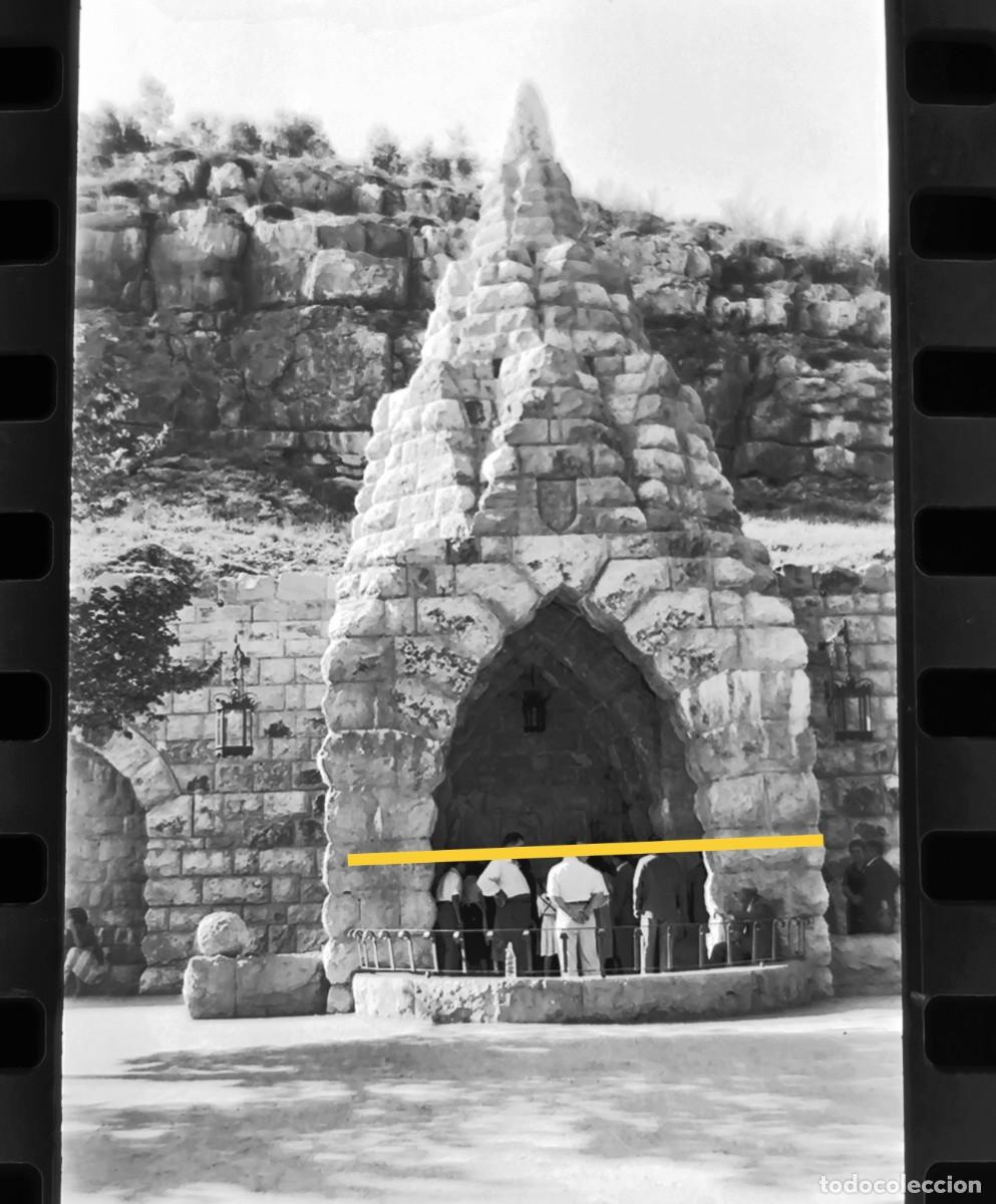 Fotograf&iacute;a antigua: Antiguo negativo de fotograf&iacute;a. Benasal Castell&oacute;n. A&ntilde;o 1958