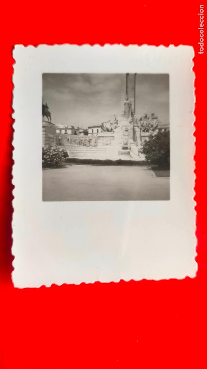 Fotografia antiga: antigua fotografia cadiz capital original - monumento