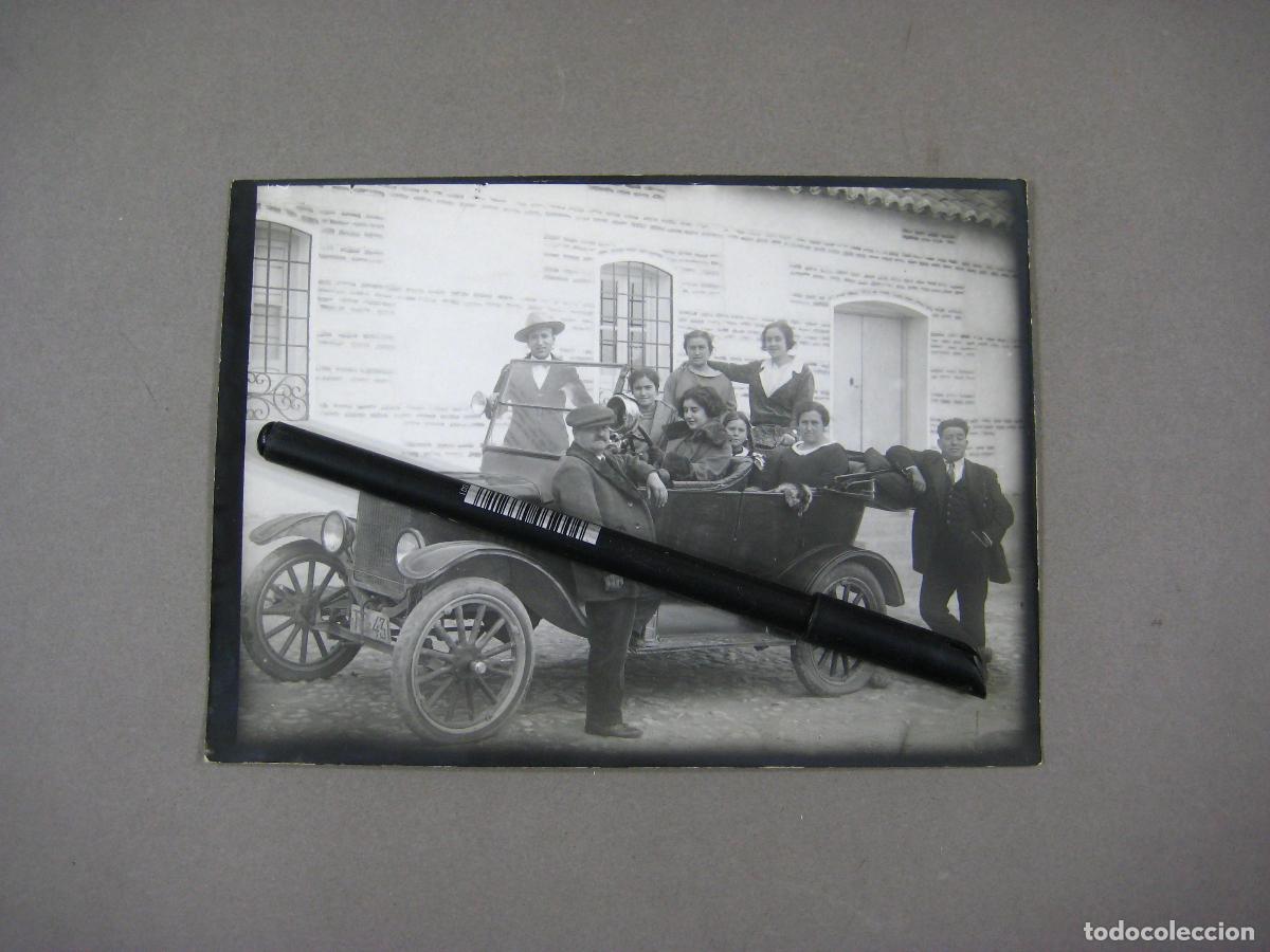 Fotograf&iacute;a antigua: FOTOGRAF&Iacute;A DE UN AUTOMOVIL ANTIGUO FORD T CON MATR&Iacute;CULA POSIBLEMENTE DE TENERIFE