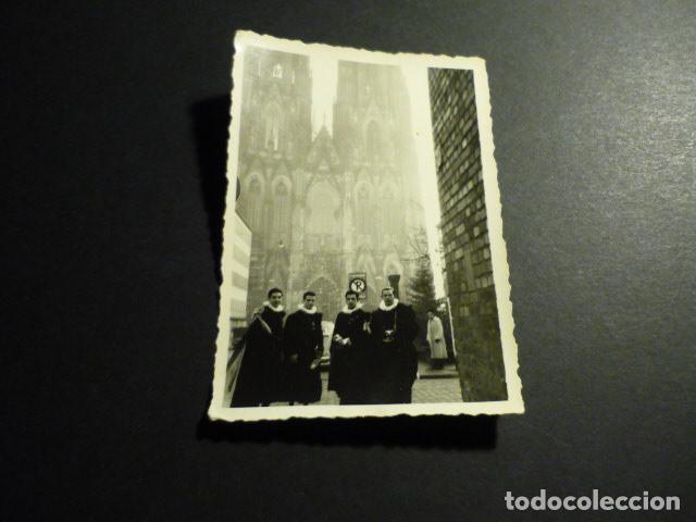 Alte Fotografie: TUNOS ESPA&Ntilde;OLES EN COLONIA ALEMANIA ANTIGUA FOTOGRAFIA TUNA ESTUDIANTINA 6 X 9 CMTS