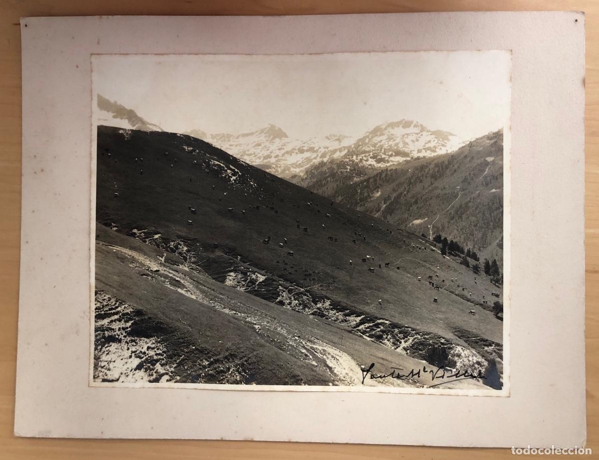 Antique Photography: FOTOGRAFIA PIRINEO LERIDANO. REALIZADA POR EL FOTOGRAFO MARQUES DE SANTA MARIA. C. 1920