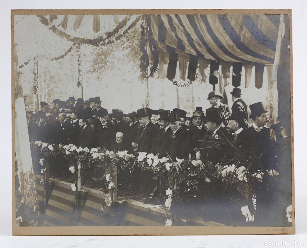 Antique Photography: PALCO DE PERSONALIDADES, CATALU&Ntilde;A, 1915'S. FOTO: MERLETTI. 24X30 CM.