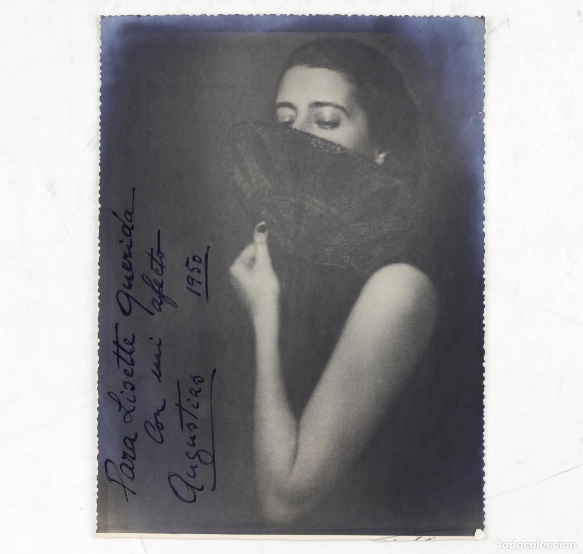 Antique Photography: ARTISTA POR IDENTIFICAR, 1950. FOTO: MAURICIO TEIXID&Oacute;. 18X24CM.