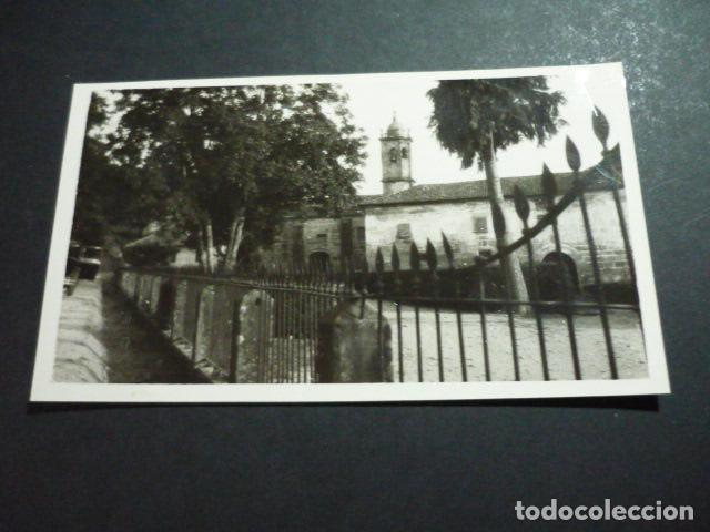 Alte Fotografie: COMARCA DE MONDARIZ PONTEVEDRA ANTIGUA FOTOGRAFIA DETALLE URBANO 9 X 14 CM