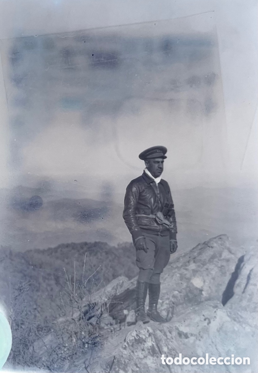Fotograf&iacute;a antigua: ANTIGUO NEGATIVO DE FOTOGRAF&Iacute;A - MILITAR - GUERRA