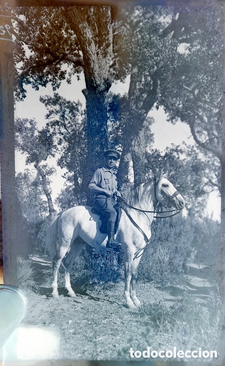 Fotograf&iacute;a antigua: ANTIGUO NEGATIVO DE FOTOGRAF&Iacute;A - MILITAR - GUERRA