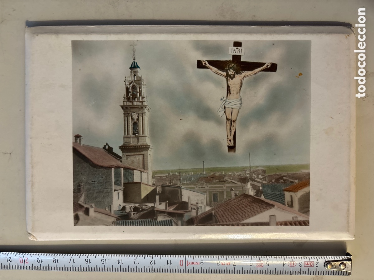 Photographie ancienne: FOTO ESTAMPA. STMO. CRISTO DE LA PIEDAD. BODAS DE PLATA, 1930-1955. CATARROJA. VALENCIA. REINOSO, ES