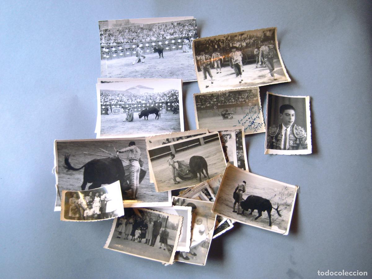Antique Photography: LOTE DE FOTOGRAF&Iacute;AS DE CORRIDAS DE TOROS Y TOREROS.