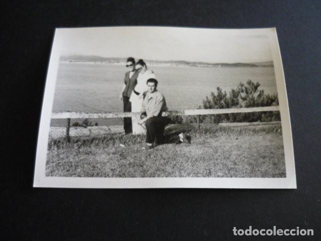 Fotograf&iacute;a antigua: LA TOJA PONTEVEDRA ANTIGUA FOTOGRAFIA 7,5 X 10,5 CM