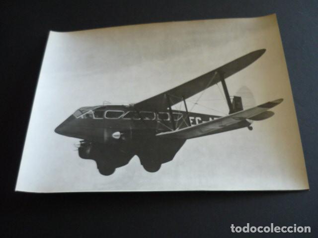Fotograf&iacute;a antigua: AVIONETA IBERIA ANTIGUA FOTOGRAFIA 24 X 18 CM