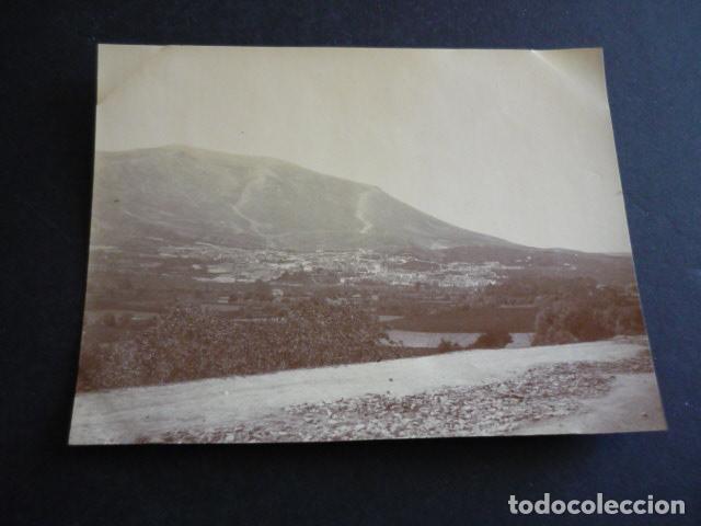 Fotografia antiga: ANTEQUERA MALAGA VISTA ANTIGUA FOTOGRAFIA POR VIAJERO FRANCES 1903 10,5 X 8 CM
