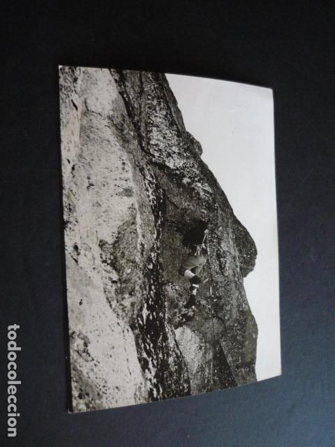 Fotograf&iacute;a antigua: SIERRA DE GREDOS AVILA LOS HERMANITOS MONTA&Ntilde;ISTA ANTIGUA FOTOGRAFIA 7,5 X 10,5 CM