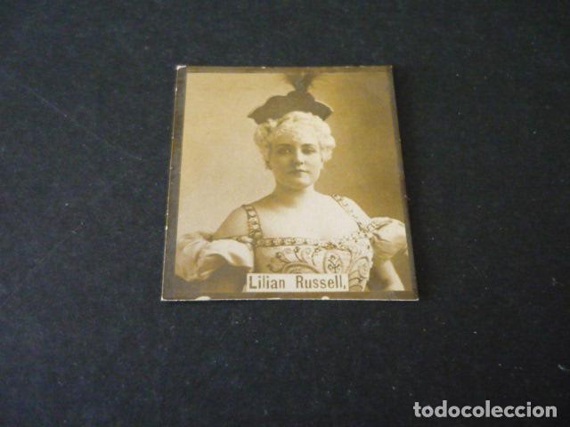 Fotograf&iacute;a antigua: ANTIGUO CROMO FOTOGRAFIA ACTRIZ LILLIAN RUSSELL