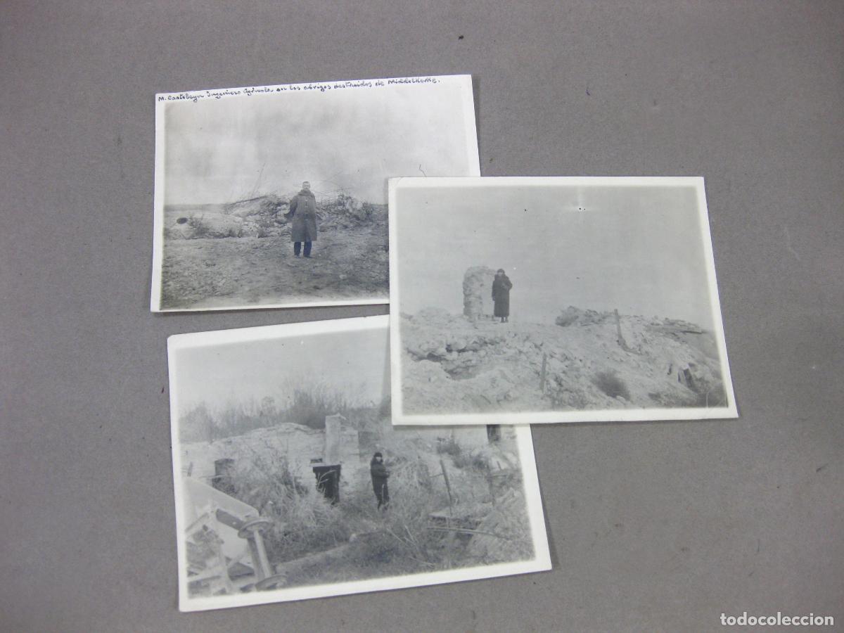 Antique Photography: 5 FOTOGRAFIAS DE LOS ABRIGOS DESTRUIDOS DE MIDDELKERKE. POSIBLEMENTE GUERRA MUNDIAL