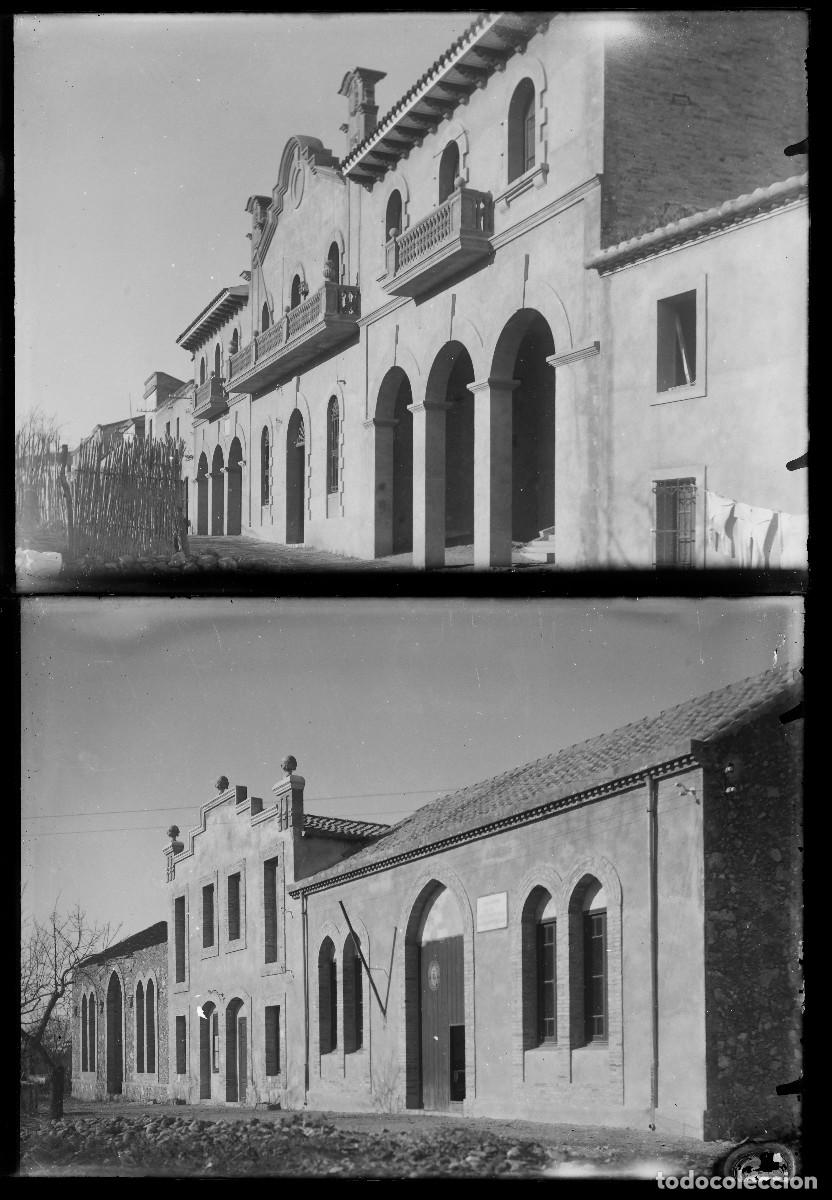 Antique Photography: CATALU&Ntilde;A. LOCALIZACI&Oacute;N DESCONOCIDA, 1930's. 5 cristales negativos 13x18cm.