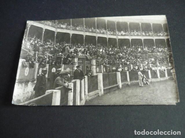 Fotografia antica: GIJON ASTURIAS ANTIGUA FOTOGRAFIA PLAZA DE TOROS HACIA 1915 8,5 X 13,5 CM