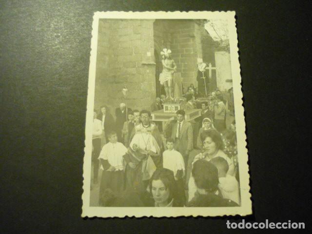 Fotograf&iacute;a antigua: PROCESION DE SEMANA SANTA EN LOCALIDAD A IDENTIFICAR ANTIGUA FOTOGRAFIA 7 X 10 CM