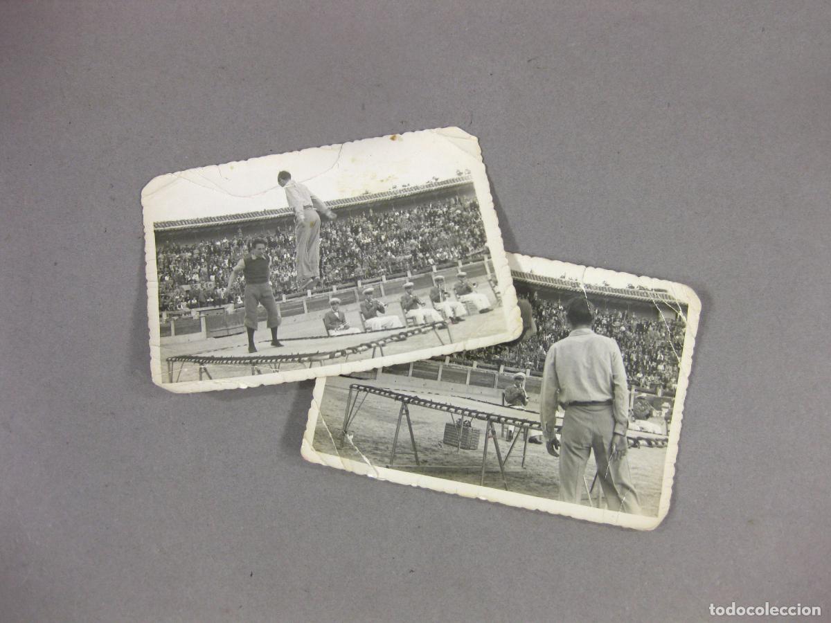 Antique Photography: 2 FOTOGRAF&Iacute;AS TAMA&Ntilde;O POSTAL DE FESTEJOS EN LA PLAZA DE TOROS DE ALFARO. LA RIOJA. A&Ntilde;OS 40