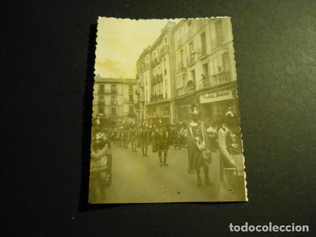 Fotograf&iacute;a antigua: JAEN PROCESION SEMANA SANTA ANTIGUA FOTOGRAFIA 7 X 10 CM