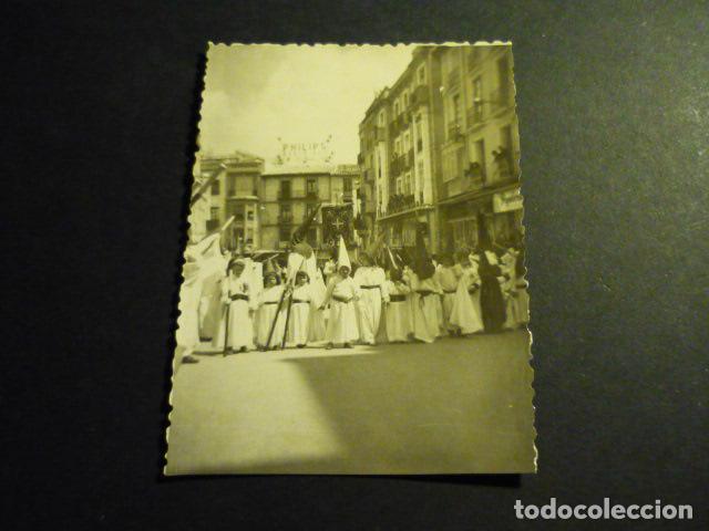 Fotograf&iacute;a antigua: JAEN PROCESION SEMANA SANTA ANTIGUA FOTOGRAFIA 7 X 10 CM