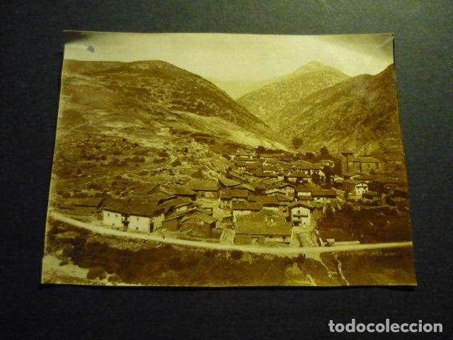 Fotograf&iacute;a antigua: MANSILLA DE LA SIERRA LA RIOJA ANTIGUA FOTOGRAFIA HACIA 1900 8,5 X 11 CM