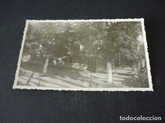 Alte Fotografie: QUINTANA MARTIN GALINDEZ BURGOS CASA CONSTRUIDA POR EMIGRANTES A CUBA FOTOGRAFIA 6,5 X 10,5 CM