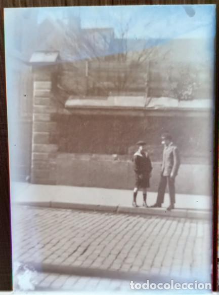 Antique Photography: NEGATIVO DE CRISTAL, NI&Ntilde;OS EN LA CALLE HACIA 1900