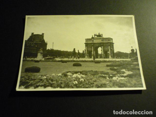 Alte Fotografie: PARIS FRANCIA ANTIGUA FOTOGRAFIA 7 X 11 CM