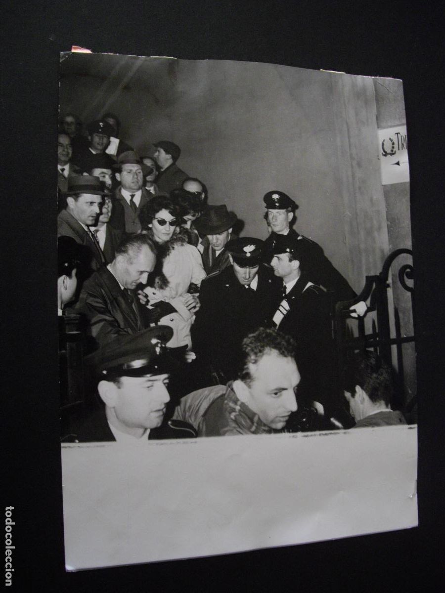 Alte Fotografie: MARIA CALLAS CANTANTE FOTOGRAFIA ORIGINAL 1961 18 X 24 CM