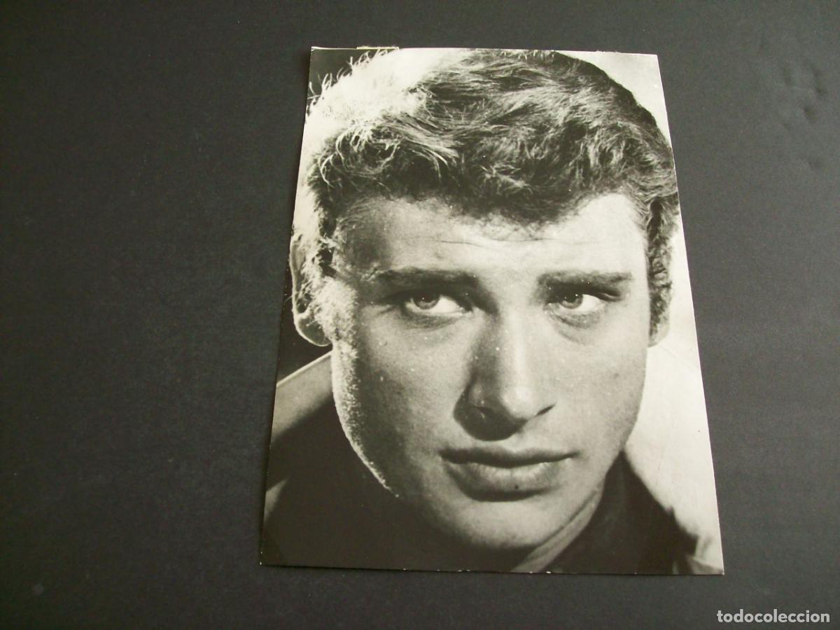 Antique Photography: JHONNY HALLYDAY CANTANTE ROCK AND ROLL FOTOGRAFIA ANTIGUA ORIGINAL A&Ntilde;OS 60 13 X 18 CMTS