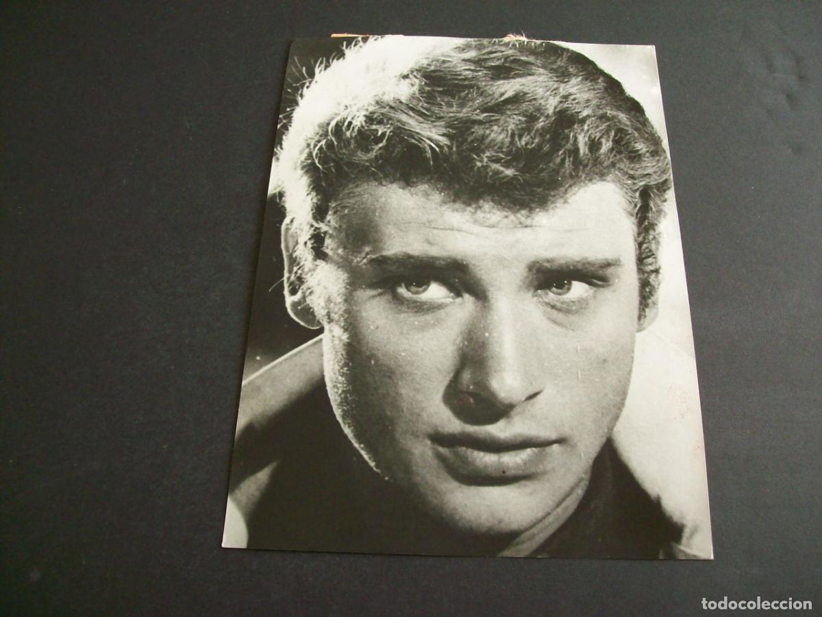 Antique Photography: JHONNY HALLYDAY CANTANTE ROCK AND ROLL FOTOGRAFIA ANTIGUA ORIGINAL A&Ntilde;OS 60 13 X 18 CMTS