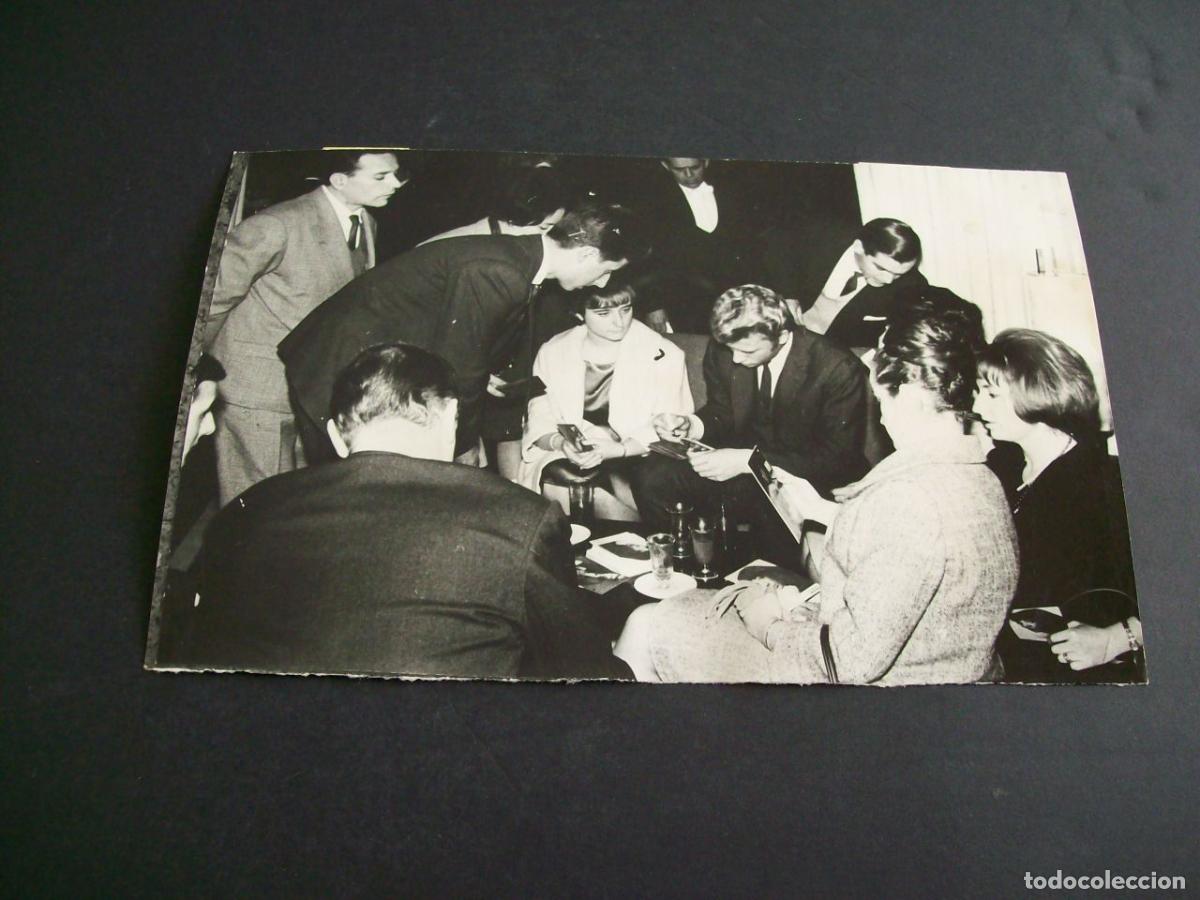 Antique Photography: JHONNY HALLYDAY CANTANTE ROCK AND ROLL FOTOGRAFIA ANTIGUA ORIGINAL A&Ntilde;OS 60 13 X 18 CMTS