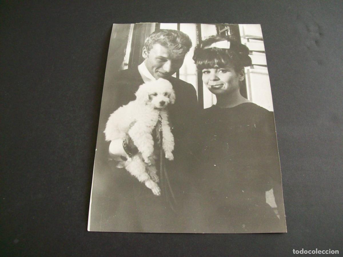 Fotografia antica: JHONNY HALLYDAY CANTANTE ROCK AND ROLL FOTOGRAFIA ANTIGUA ORIGINAL A&Ntilde;OS 60 13 X 18 CMTS