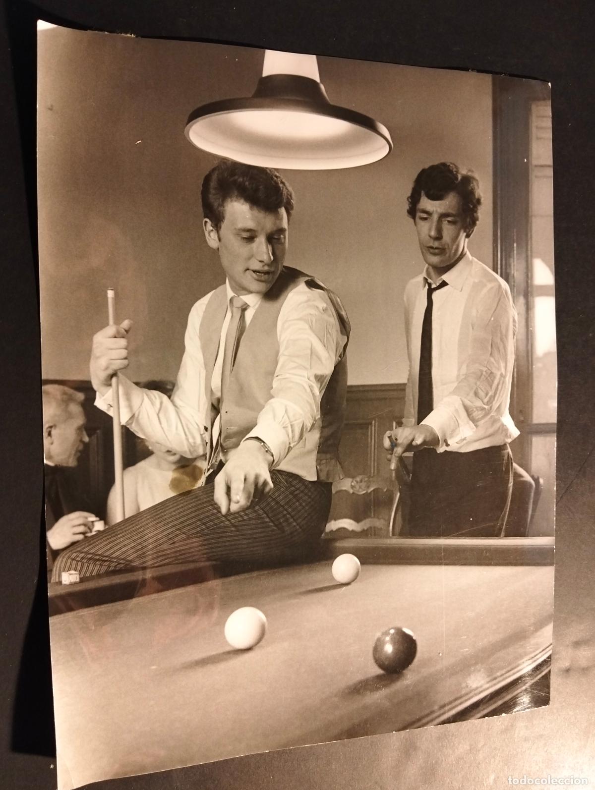 Fotograf&iacute;a antigua: JHONNY HALLYDAY CANTANTE ROCK ROLL SILVIE VARTAN FOTOGRAFIA ANTIGUA ORIGINAL A&Ntilde;OS 60 24 X 18 CMTS