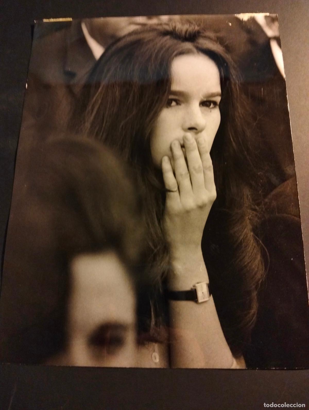 Fotograf&iacute;a antigua: GERALDINE CHAPLIN ACTRIZ FOTOGRAFIA ANTIGUA ORIGINAL A&Ntilde;OS 60 24 X 18 CMTS