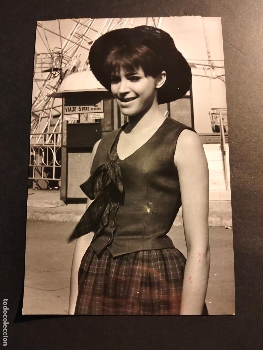 Fotograf&iacute;a antigua: ANNA KARINA ACTRIZ FOTOGRAFIA ANTIGUA ORIGINAL A&Ntilde;OS 60 18 X 12 CMTS