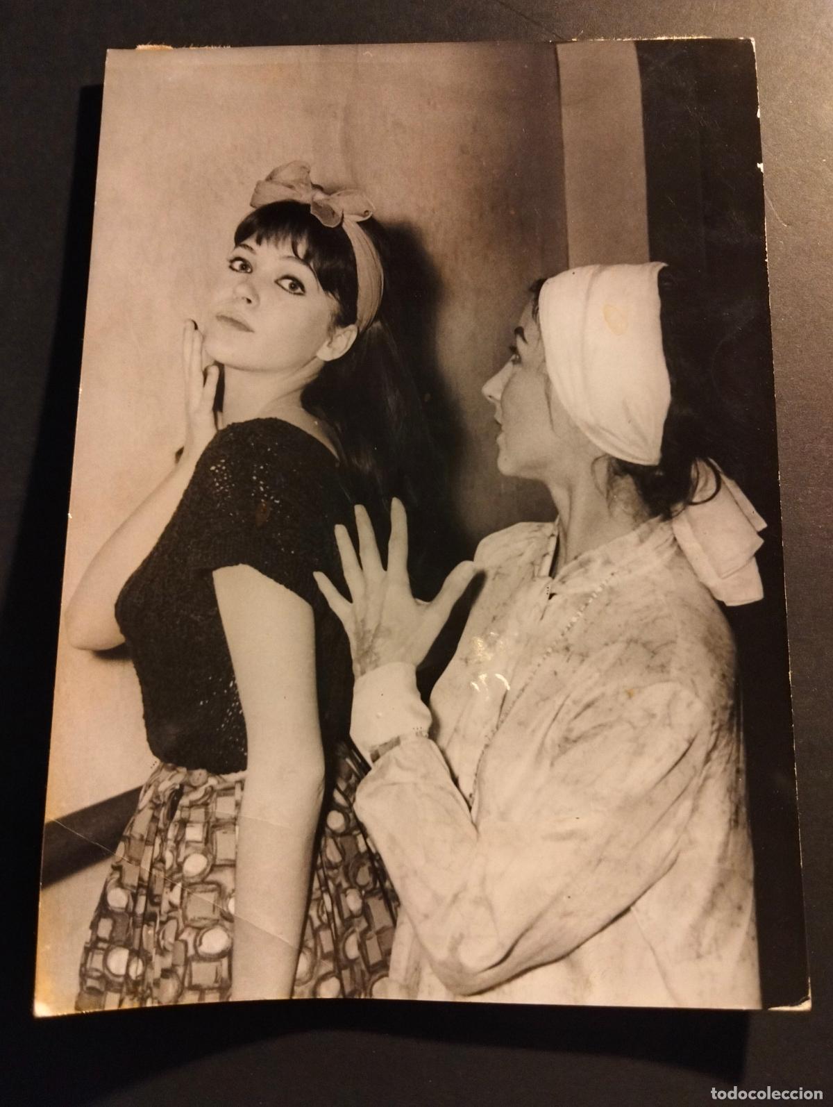 Fotografia antica: ANNA KARINA ACTRIZ FOTOGRAFIA ANTIGUA ORIGINAL A&Ntilde;OS 60 18 X 12 CMTS