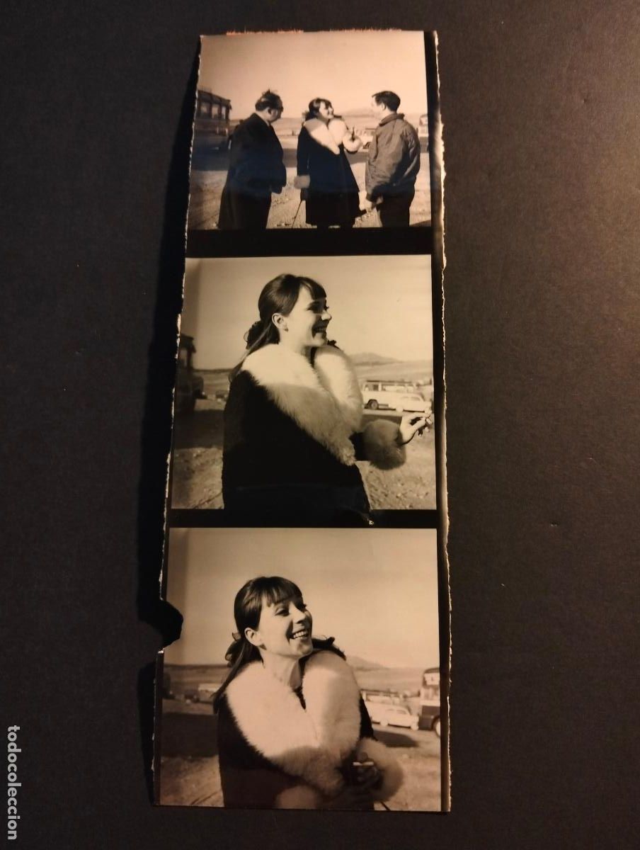 Fotograf&iacute;a antigua: ANNA KARINA ACTRIZ FOTOGRAFIA ANTIGUA ORIGINAL A&Ntilde;OS 60 6 X 18 CM