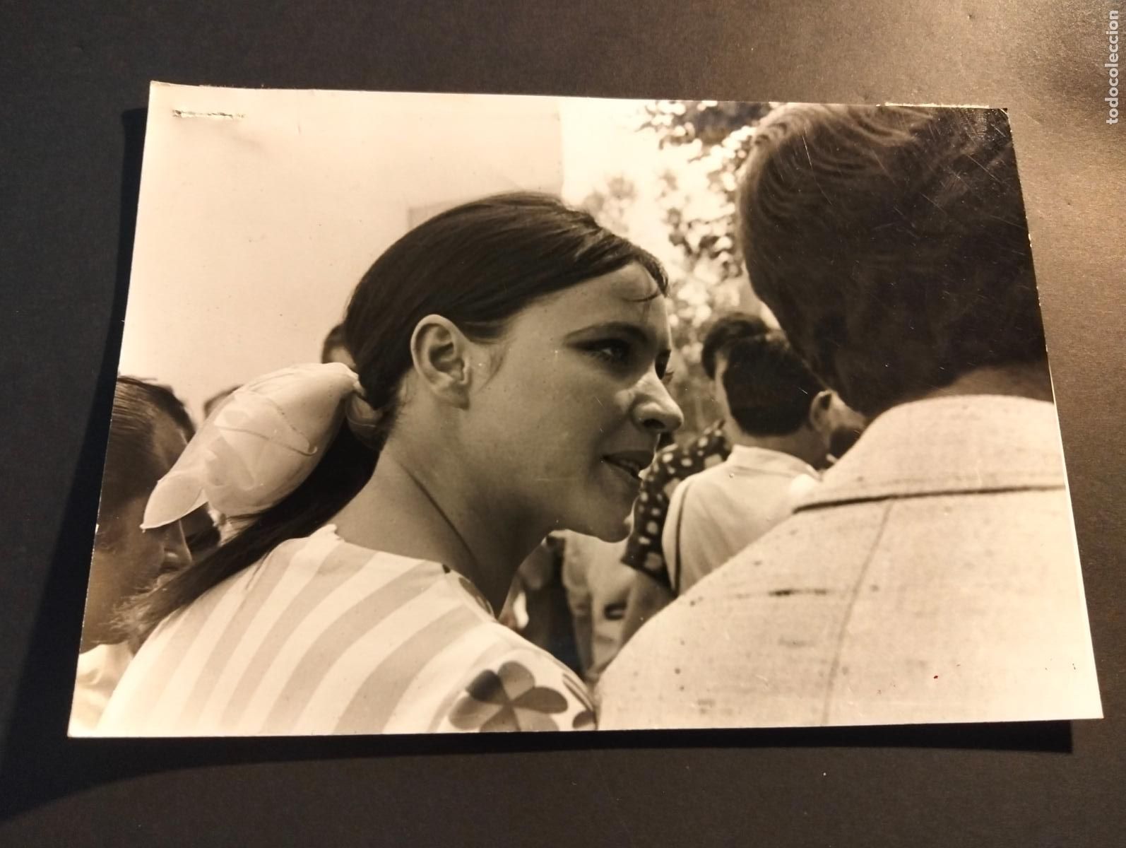 Fotograf&iacute;a antigua: ANNA KARINA ACTRIZ FOTOGRAFIA ANTIGUA ORIGINAL A&Ntilde;OS 60 12 X 17 CM