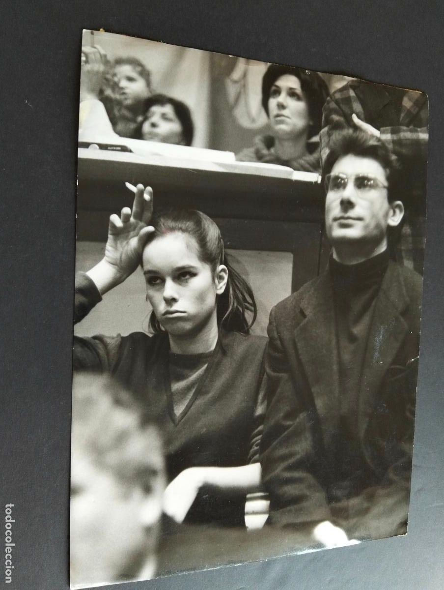 Fotograf&iacute;a antigua: GERALDINE CHAPLIN ACTRIZ FOTOGRAFIA ANTIGUA ORIGINAL A&Ntilde;OS 60 18 X 24 CM